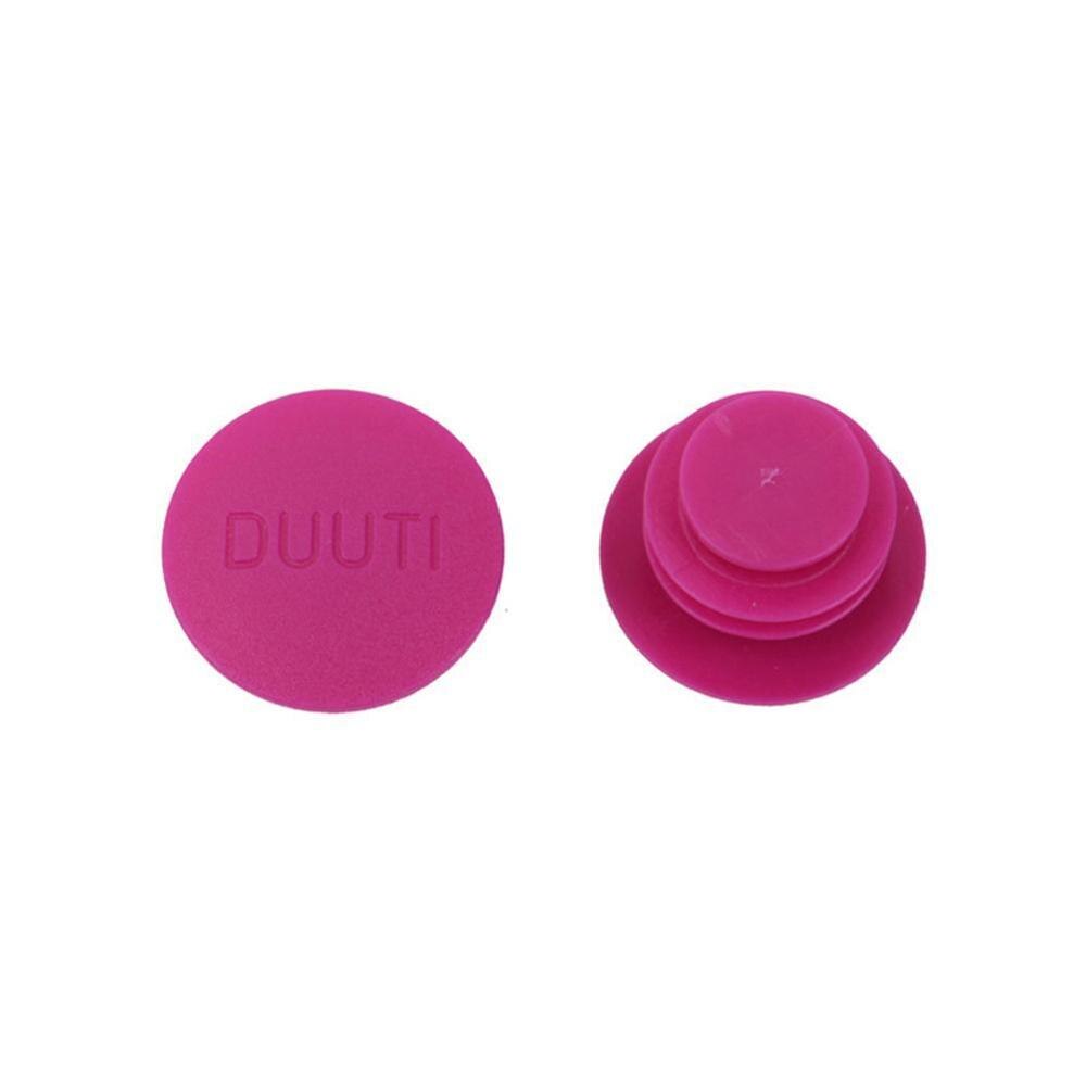 2 stuks duurzame fietsstuurdoppen, stevige fietsstuurdoppen, plastic mountainbike handvatten, hoezen voor fietsaccessoires: Roze
