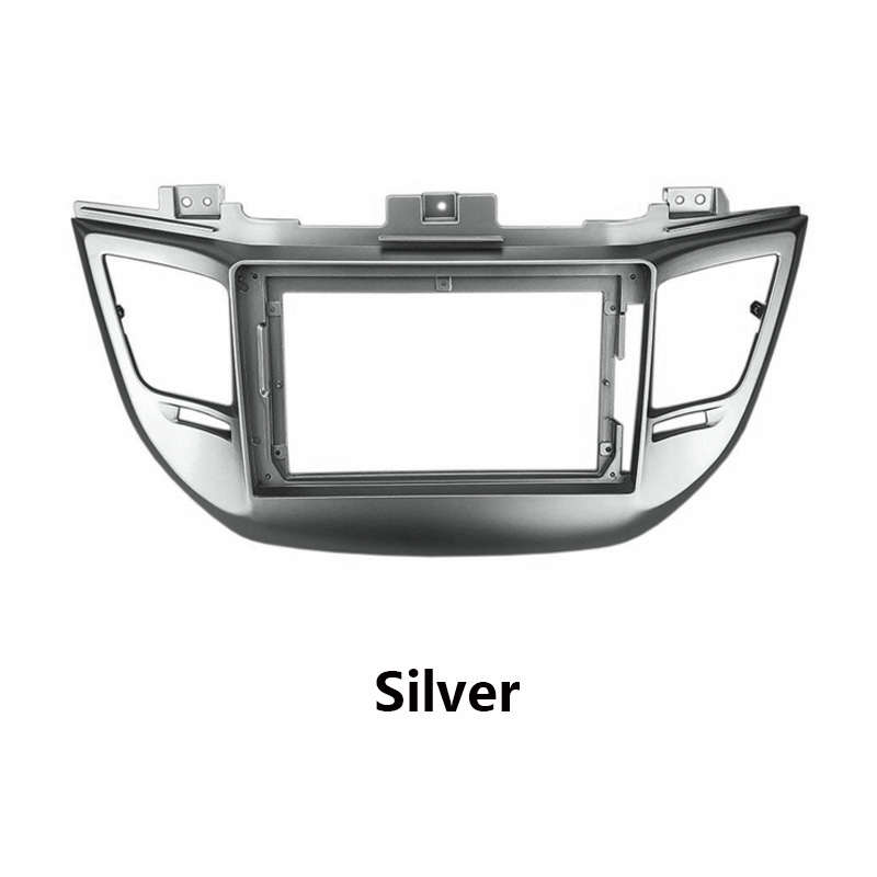 2 Din Android Head Unit Car Radio Frame Kit For Hyundai Tucson IX35 Auto Stereo Dash Plastic Panel Fascia Trim Bezel