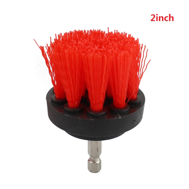 2/3.5/4/5'' Brush Attachment Set Power Scrubber Brush Car Polisher Bathroom Cleaning Kit with Extender Kitchen Cleaning Tools: 2inch