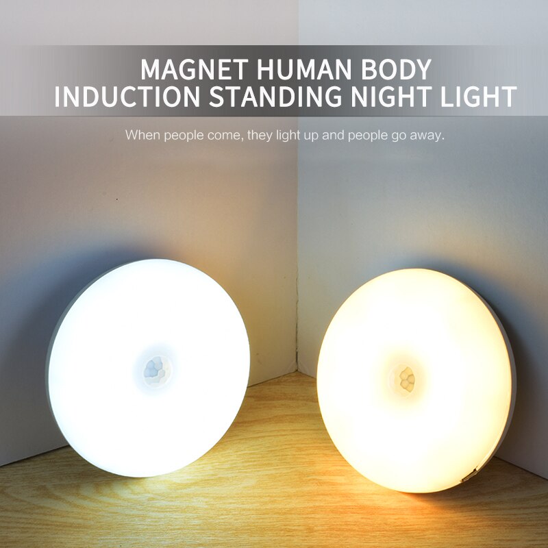 USB Sensor Night Light Can Automatically Recognize The Darkness And Light Up The Night Light In The Bedroom Aisle