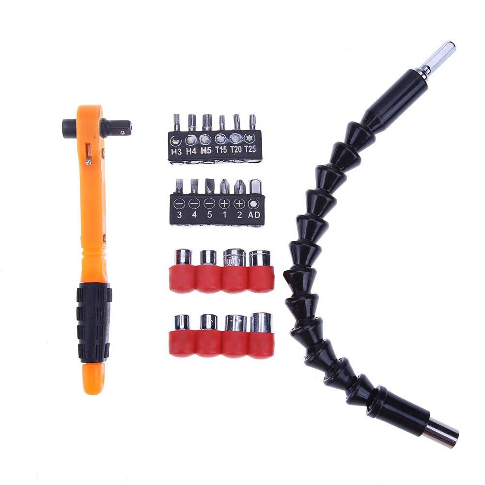 22 Piece Socket & Screwdriver Bit Set Prolonged