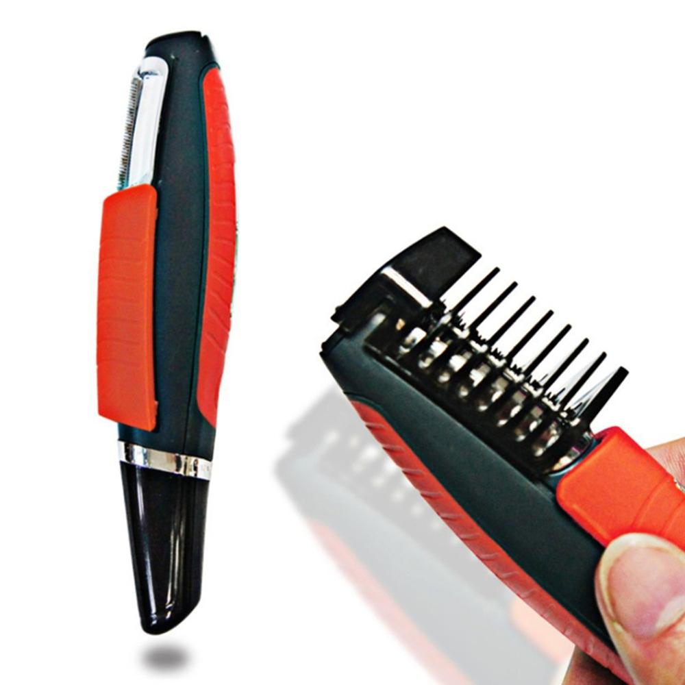 Haar Trimmer Wenkbrauw Oor Neus All In One Trimmer Removal Clipper Scheerapparaat Elektrische Gezichtsverzorging Trimmer Met Led Licht