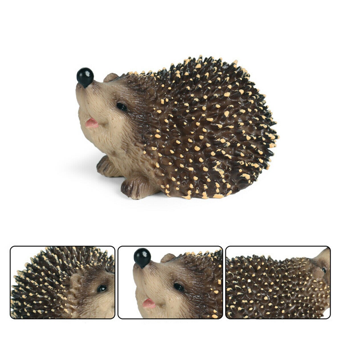 Hedgehog Model Jungle Wild Animal Figure Realistic Erinaceinae Decoration Educational Toys for Children Kids Collection