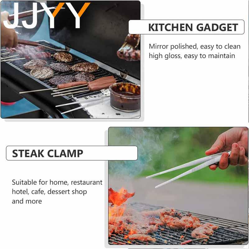 Pinces à Barbecue multifonctions, pince alimentaire, Gadgets de cuisine, pincettes à Churrasco en acier inoxydable, outil de Barbecue pour Buffet
