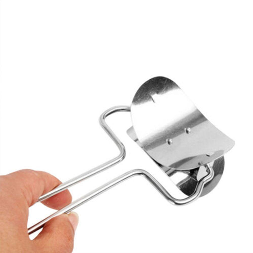 1pc Large Dumpling Dough Circle Roller Machine Cutters Steel Home Baking Maker Kitchen Pie Pizza Pastry Rolling Tools