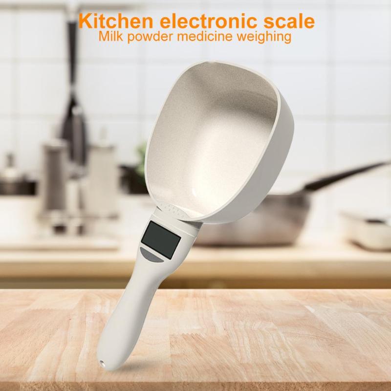 Pet Food Measuring Spoon Scale Scale Cup for Dog Cat Feeding Bowl Kitchen Scale Digital Measuring Spoon