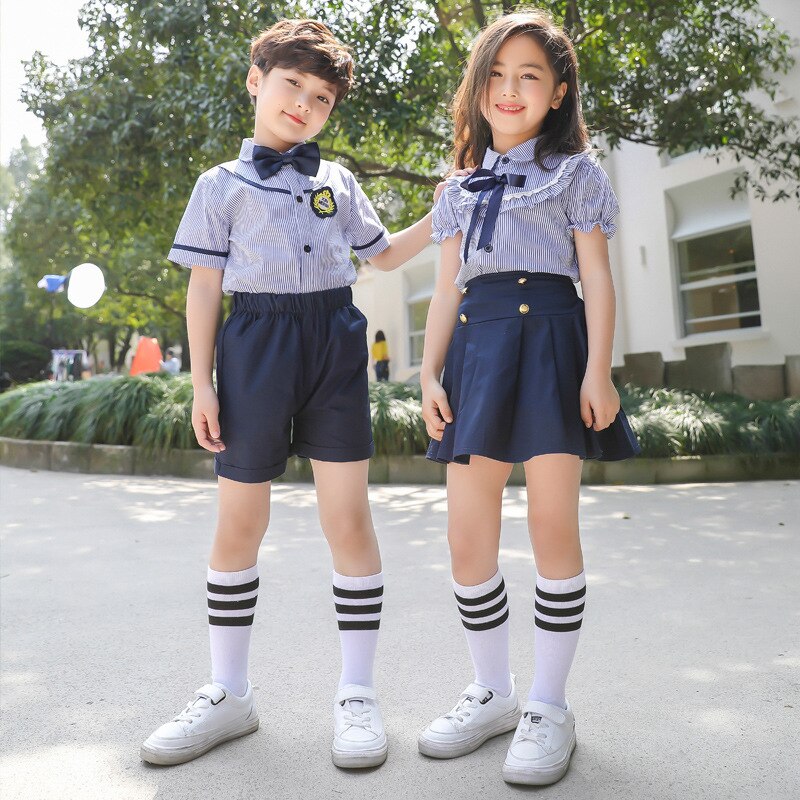 Student Uniforms Japanese Style School Uniform Uniformes Para Porrista School Girl Costume Cheerleader Uniform