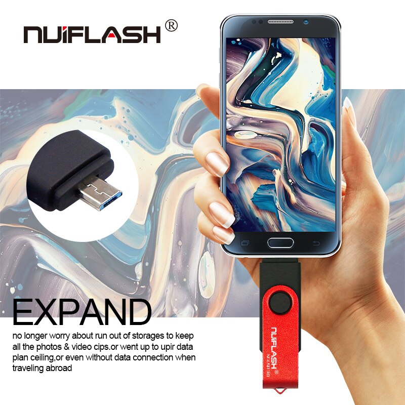 Nuiflash Metalen Usb 3.0 flash drive mini usb stick pen drive 16gb 32gb 64gb 128gb usb3. 0 pendrive Hoge Snelheid usb flash disk