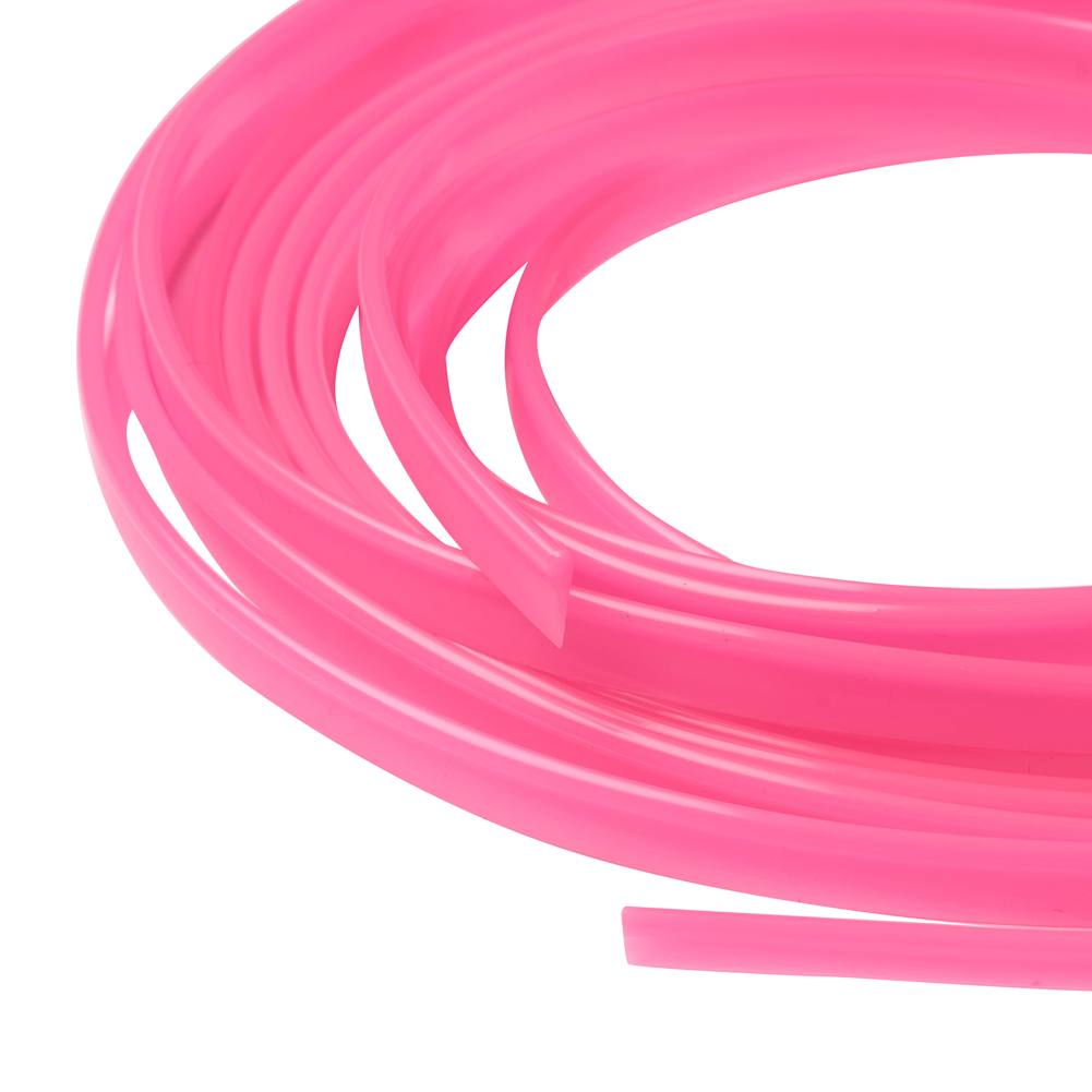 Bil dekorative pyntelister styling biltilbehør indvendig udvendig støbestrimmel pink og lilla farve