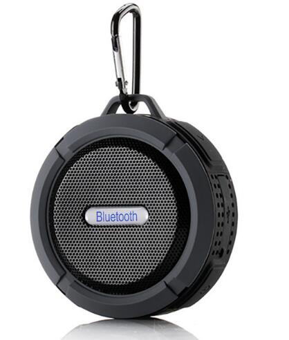 Mini Bluetooth Speaker Draadloze Luidspreker Draagbare Draadloze Speaker Waterdichte Outdoor Sound Box Ondersteuning Tf-kaart Muziek Speaker: Zwart