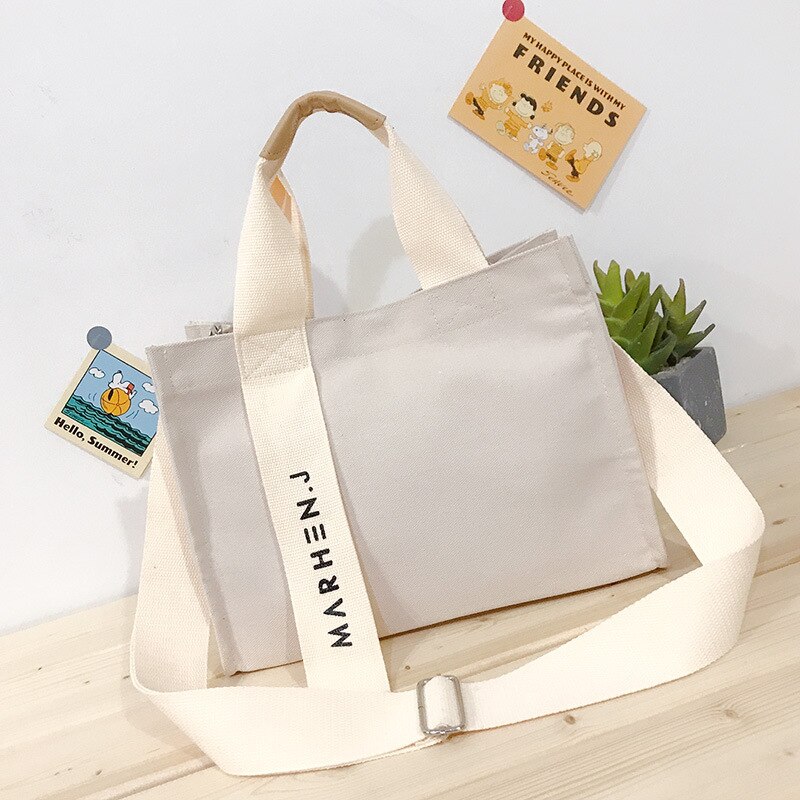 Sacs à main à bandoulière pour femmes, sacoches tendance pour filles, sacoche pour étudiants, sacoche de grande capacité pour lettres,: Beige