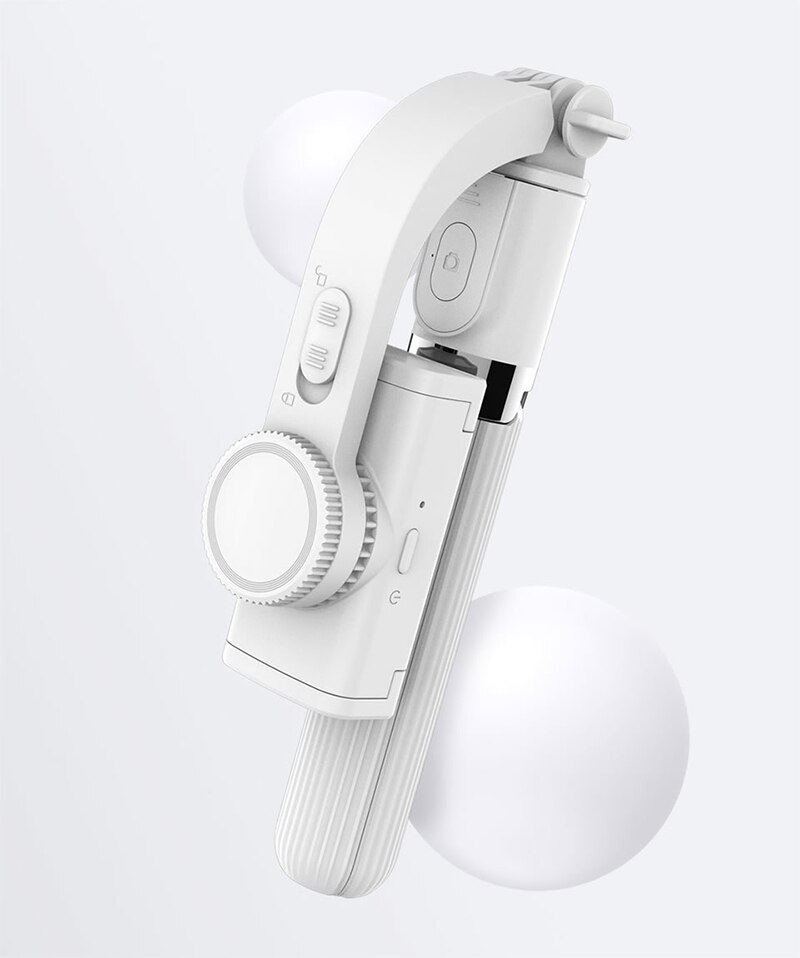 Gimbal Selfie Stick - L08 - Bluetooth Remote - Foldable - for Smartphones