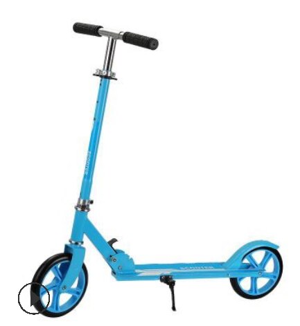 Kinderen En Adolescenten Volwassen Scooter Twee Wielen 2 Opvouwbare Stad Werk Campus Scooter: 1