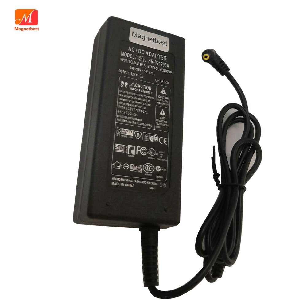 Power Supply AC Adapter For Beats Pill XL OEM 12V 3A Charger DYS404-120300W With EU / US UK / AU AC Cable Power Cord