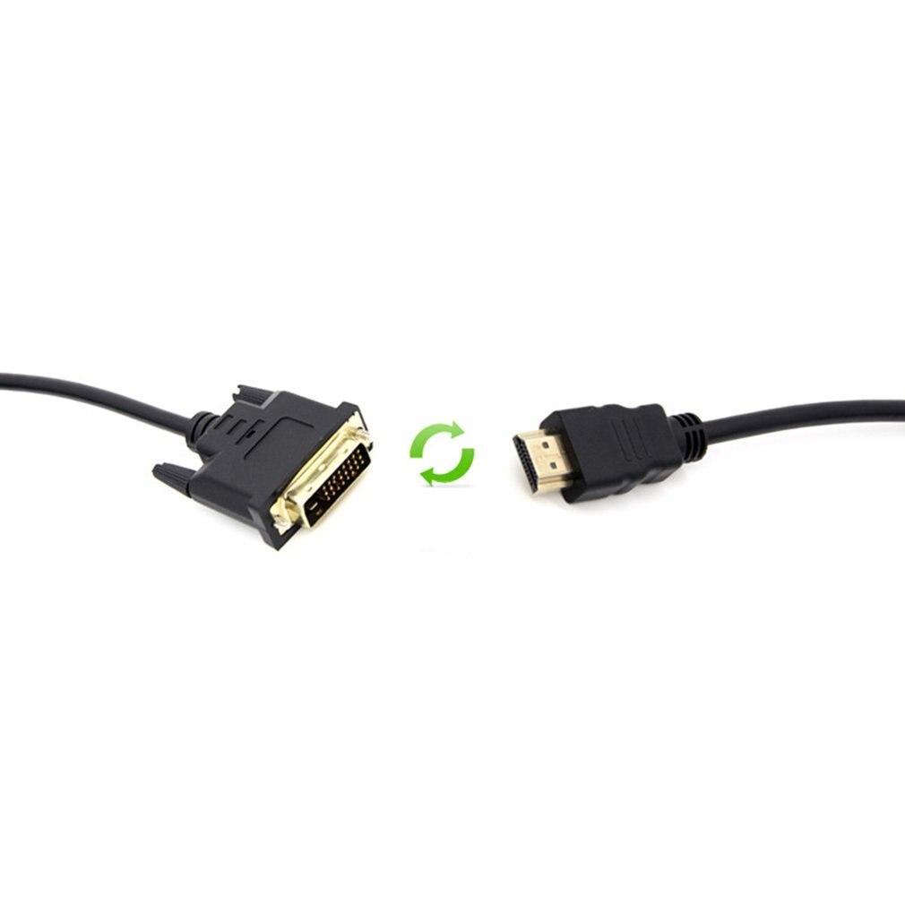 HDMI to DVI 24+1 line Computer to TV 1080P line copper clad steel 3D High definition conversion line