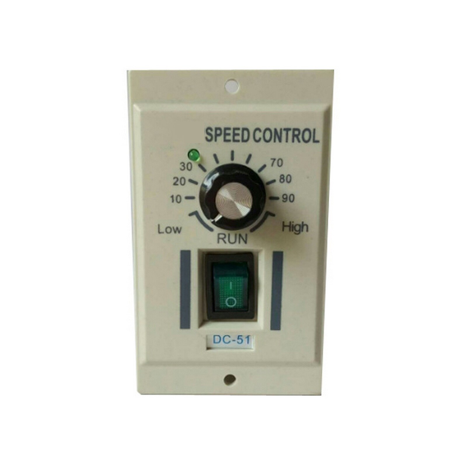 Ac 110V 400W Knop Motor Speed Controller Dc 0-90V Variabele Snelheid Regulator Geschikt Voor 90V Dc Motor