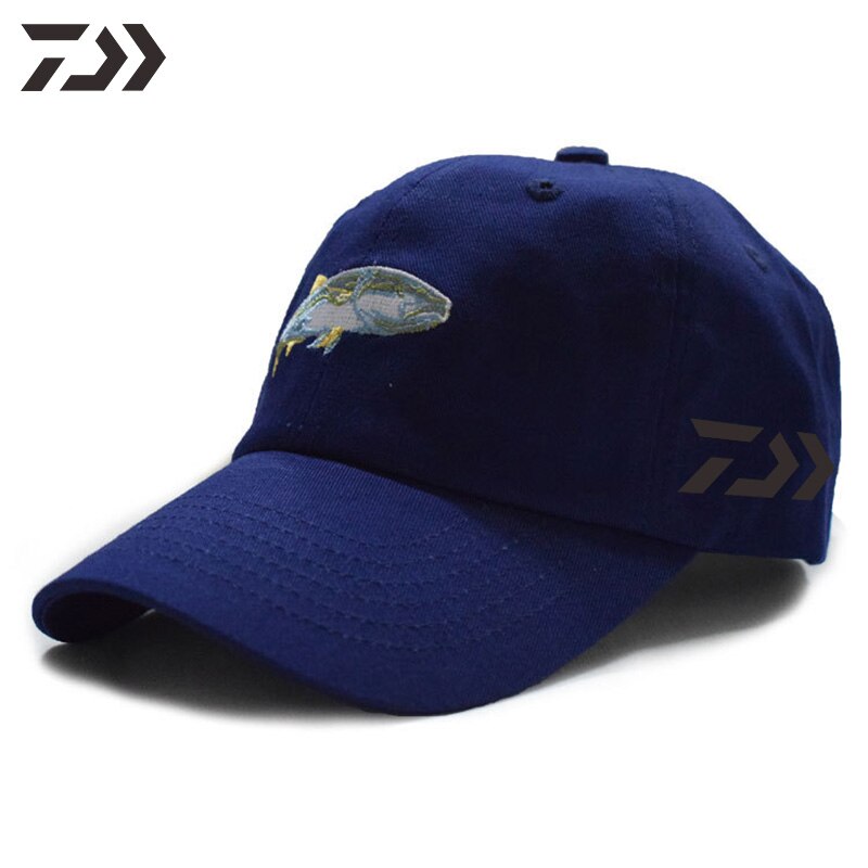 Daiwa Unisex Neue Uv Schutz Winddicht Angeln Caps Männer Stickerei Angeln Kappe Wandern Camping Angeln Kleidung