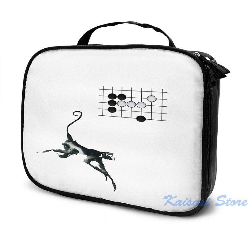 Monkey Jump - Weiqi Go Baduk Board Game USB Charge Backpack men School bags Women bag Travel laptop bag