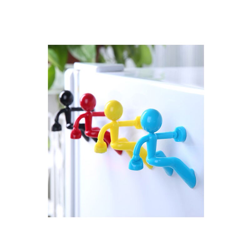 Portallaves de escalada con imán recreativo, soporte de llaves Lilliputian de nevera humana, 1 ud.