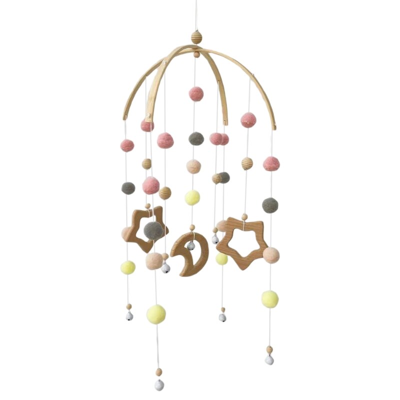 Baby Rammelaar Mobiele Wieg Speelgoed Bed Opknoping Pasgeboren Wind Bell Kinderkamer Decoratie N1HB: 6