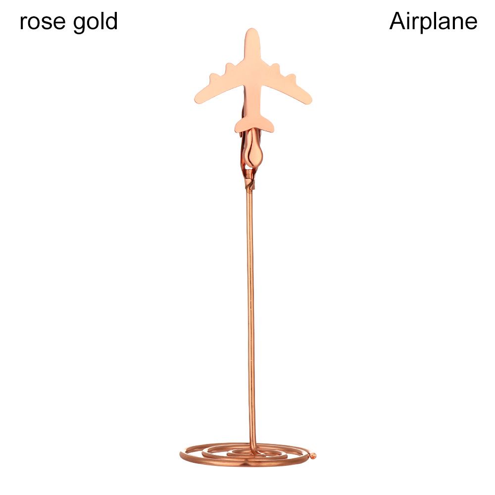 Note Holder Photo Holder Stands Table Number Holders Paper Menu Clips Place Card Moon Stars Shape Message Clip