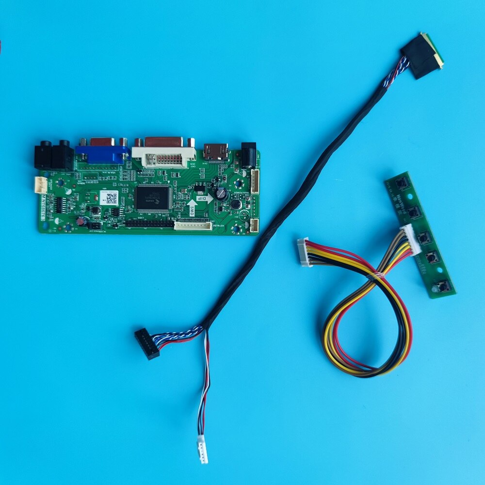 Kit For LP156WF1 HDMI-compatible VGA DVI Panel 1920X1080 Controller board LED LCD Screen Monitor Audio card DIY 40pin LVDS 15.6&quot;