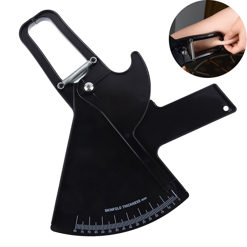 80mm fitness beleza corpo gordura caliper adipometer emagrecimento perder peso corpo gordura medida tester skinfold medição cuidados de saúde