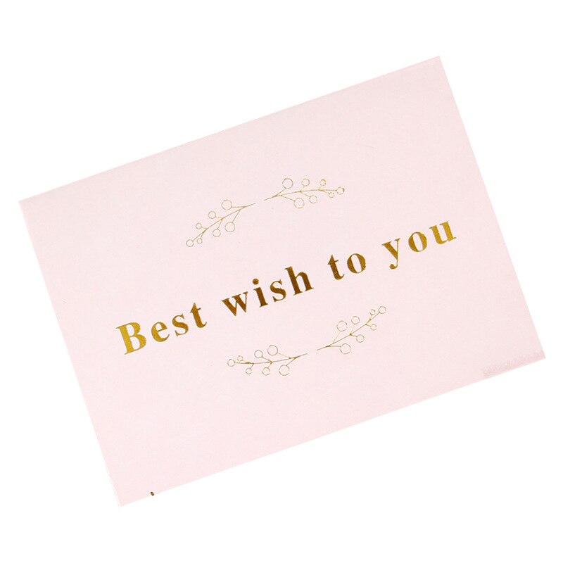 Petite carte postale de joyeux anniversaire | Enveloppe créative, cartes , carte de vœux, en métal, 3D, faite à la main, carte de remerciement vierge, pour: 6