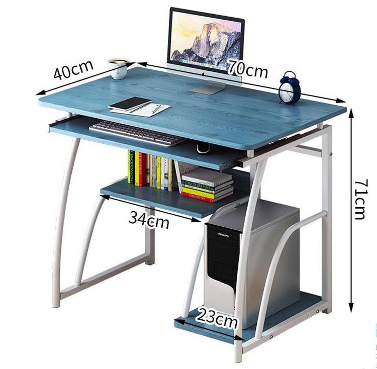 Simple PC Table Laptop Computer Desk Home Office Study Desk Easy Assembly Table Mesa Plegable