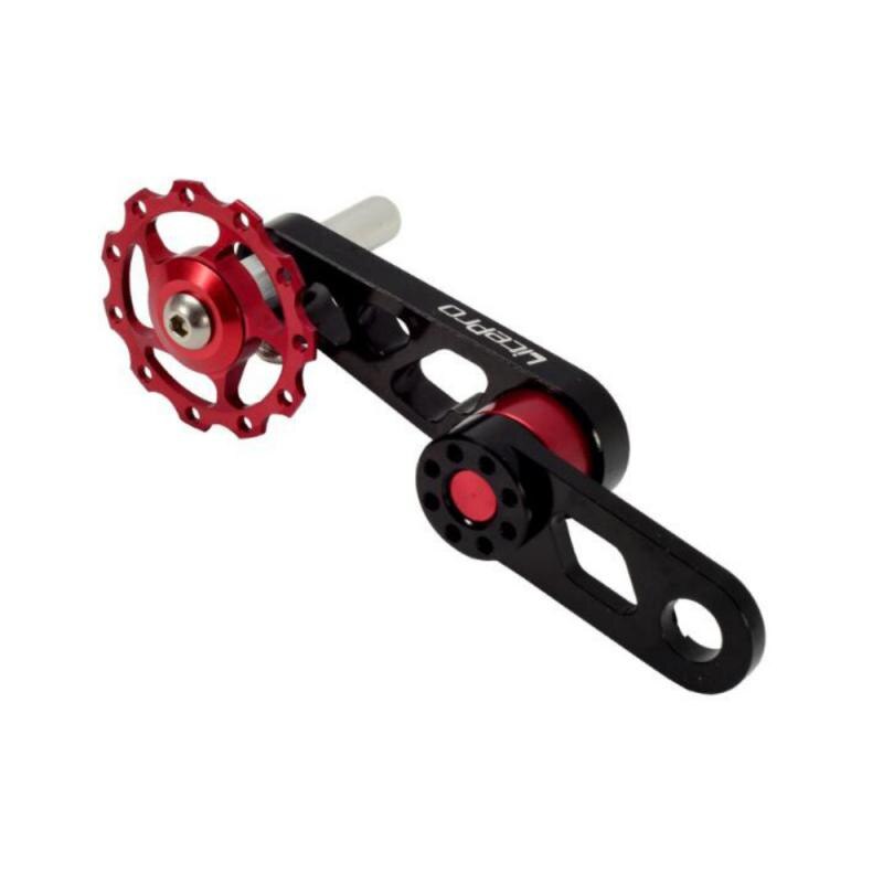 Folding Bike Chainring Tensioner Rear Derailleur Chain Guide Pulley For Oval Tooth Plate Wheel Chain Xipper Bike Parts