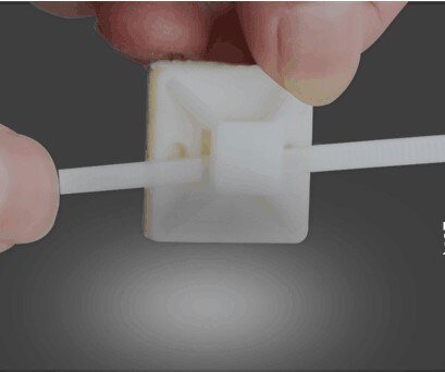 25*25mm Self Adhesive Tie Mounts