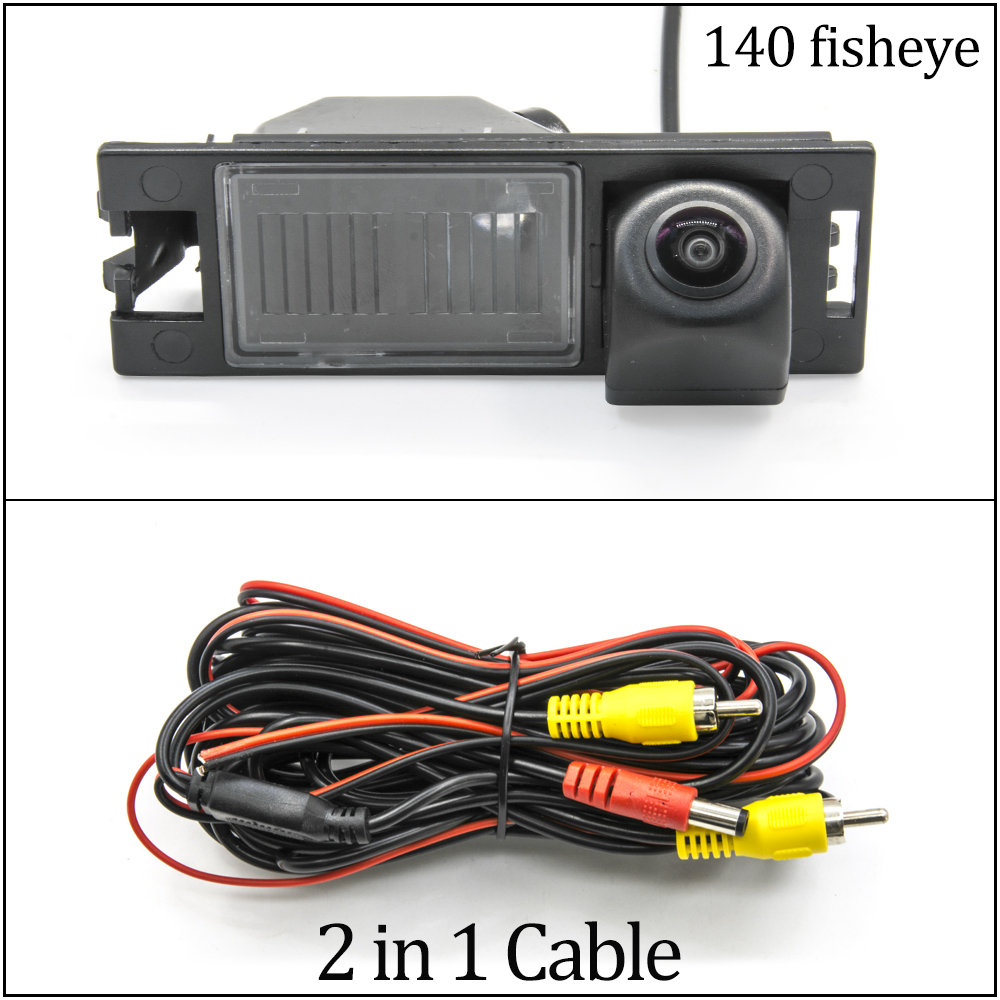Vehicle Rear View Camera For Hyundai IX35 Car Night Vision Backup Reversing Parking Monitor: 140 fisheye