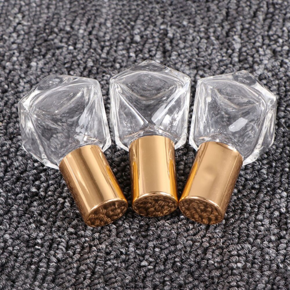 1Pc 8Ml Mini Essentiële Oliën Metalen Roller Bal Glazen Parfumflesjes Reiziger Lege Roll-On hervulbare Flessen