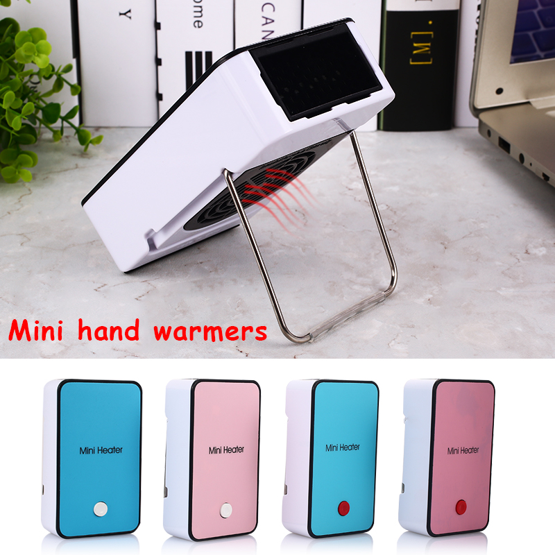 Varmelegeme mini varmelegeme rejse 110v / 220v radiator desktop kontor luftblæser mini elvarmer søde abs hjem stuer