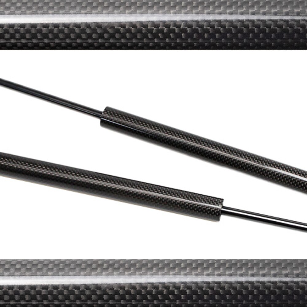 Til citroen  c5 x7 tourer 2007 modificer gasfjeder løftestøtte gasstøddæmper: Sort kulfiber