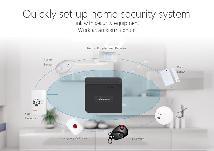 Tuya zigbee led display smart hjem wifi trådløs temperaturføler hjemme automatisering scene sikkerhed alarm + sonoff signal gateway