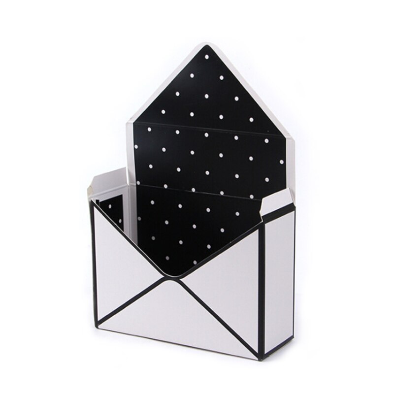 6pc mini envelop type doos koreaans boeket bloemen handgevouwen doos valentijnsdag bloemendoos: 7