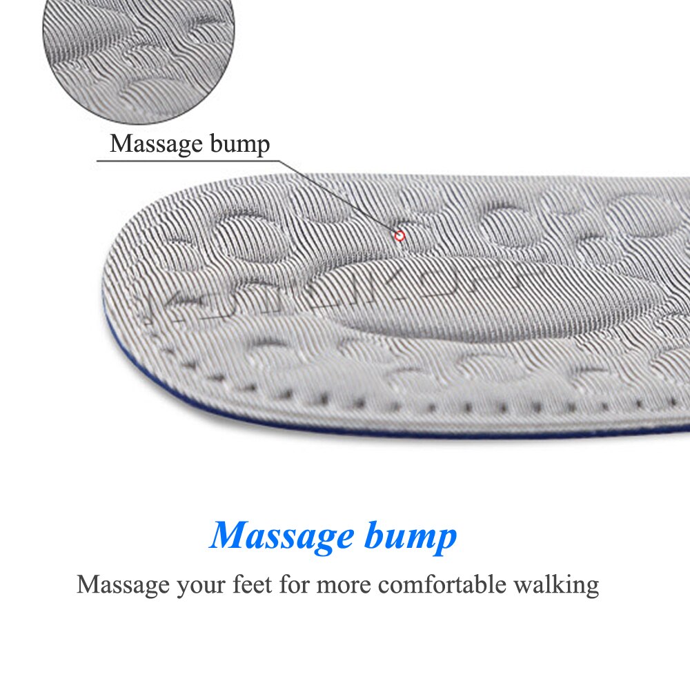 Plantillas deportivas ultrafinas Unisex, transpirables, cómodas de absorber el sudor, inserto de plantilla, almohadillas refrescantes para los pies