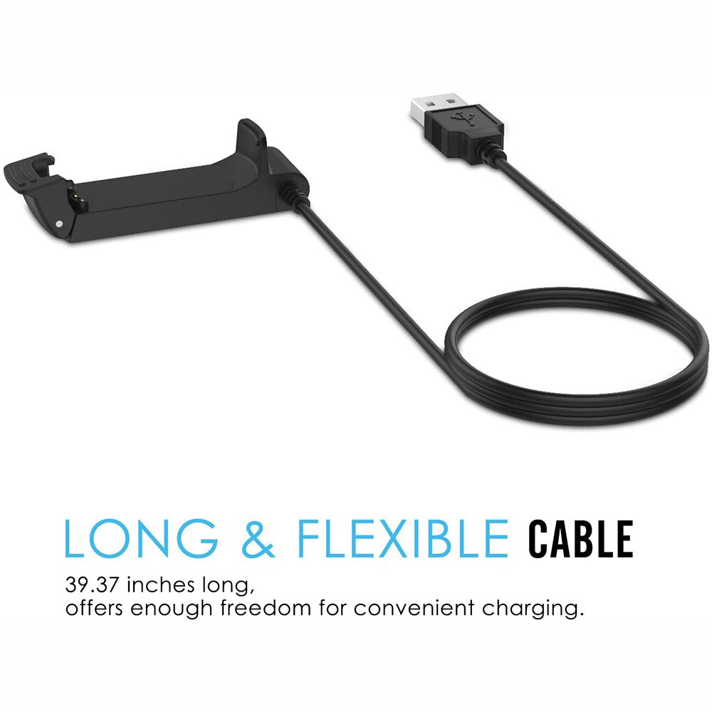 Charger Compatible with Garmin D2, Replacement USB Charger Cradle Dock Charging Cable for Garmin D2 / Fenix / Fenix2 / Quatix