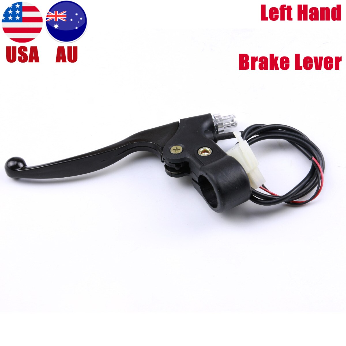 Electric Scooter E Bike Pocket Mini Chopper Razor ATV Quad ATV Dirt Bike For Motorcycles Left Brake Lever 2-Wire