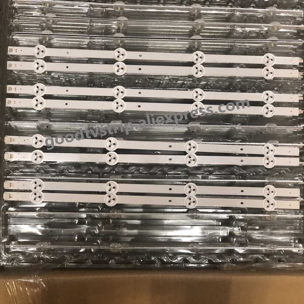 10PCS LED Backlight strip For TV SV0420A88 SV0420AA5 LC420DUE FG A1 TX42AS500 TX42A400B V42FWSD01 09 TH-42LFE7U TX-42AS520B