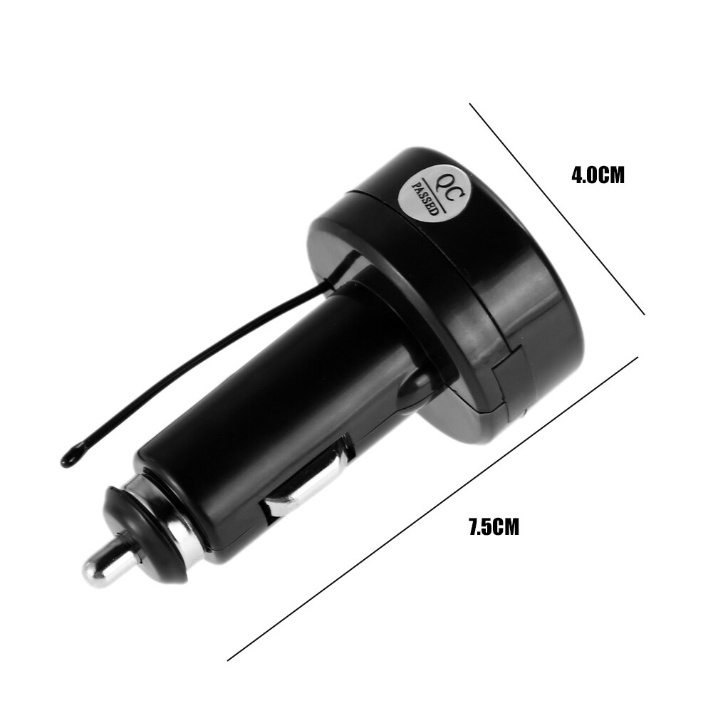 12V 24V cyfrowy woltomierz samochodowy termometr doprowadziło podwójny wyświetlacz zapalniczki styl monitorowanie baterii dla samochodów RV akcesoria robić samochodów ciężarowych