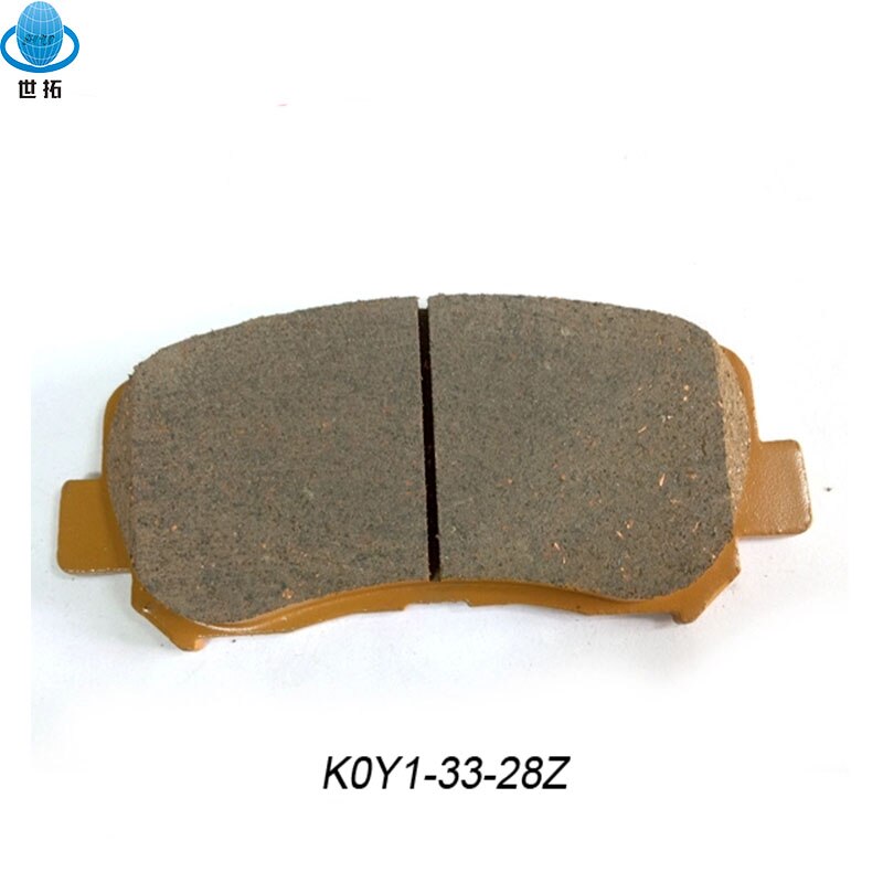 Disc brake pad FOR Mazda CX-5 brake shoe K0Y1-33-28Z car brake pad production line