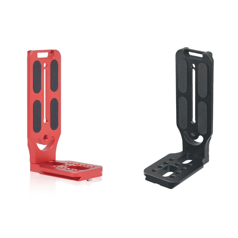 DSLR Kamera L Halterung schnell Freisetzung Platte Vertikale L Platte Video Schießen Universal- Montage Halterung mit 1/4 Zoll Schraube