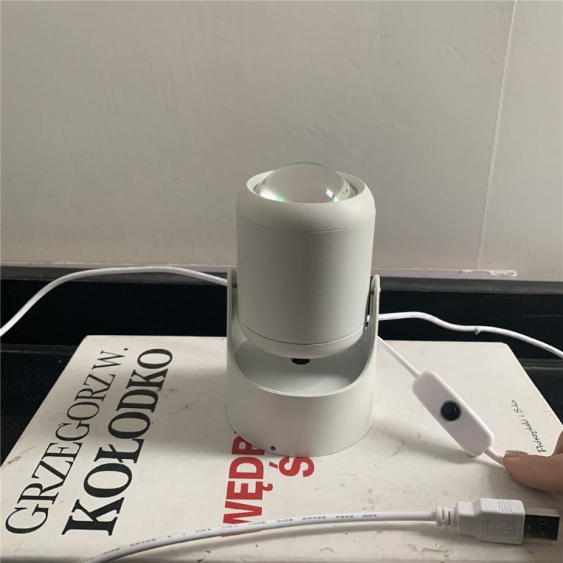 Zonsondergang Projector Night Lights Usb Nachtkastje Lamp Valentijnsdag Lampen Slaapkamer Bar Koffie Led Sfeer Licht