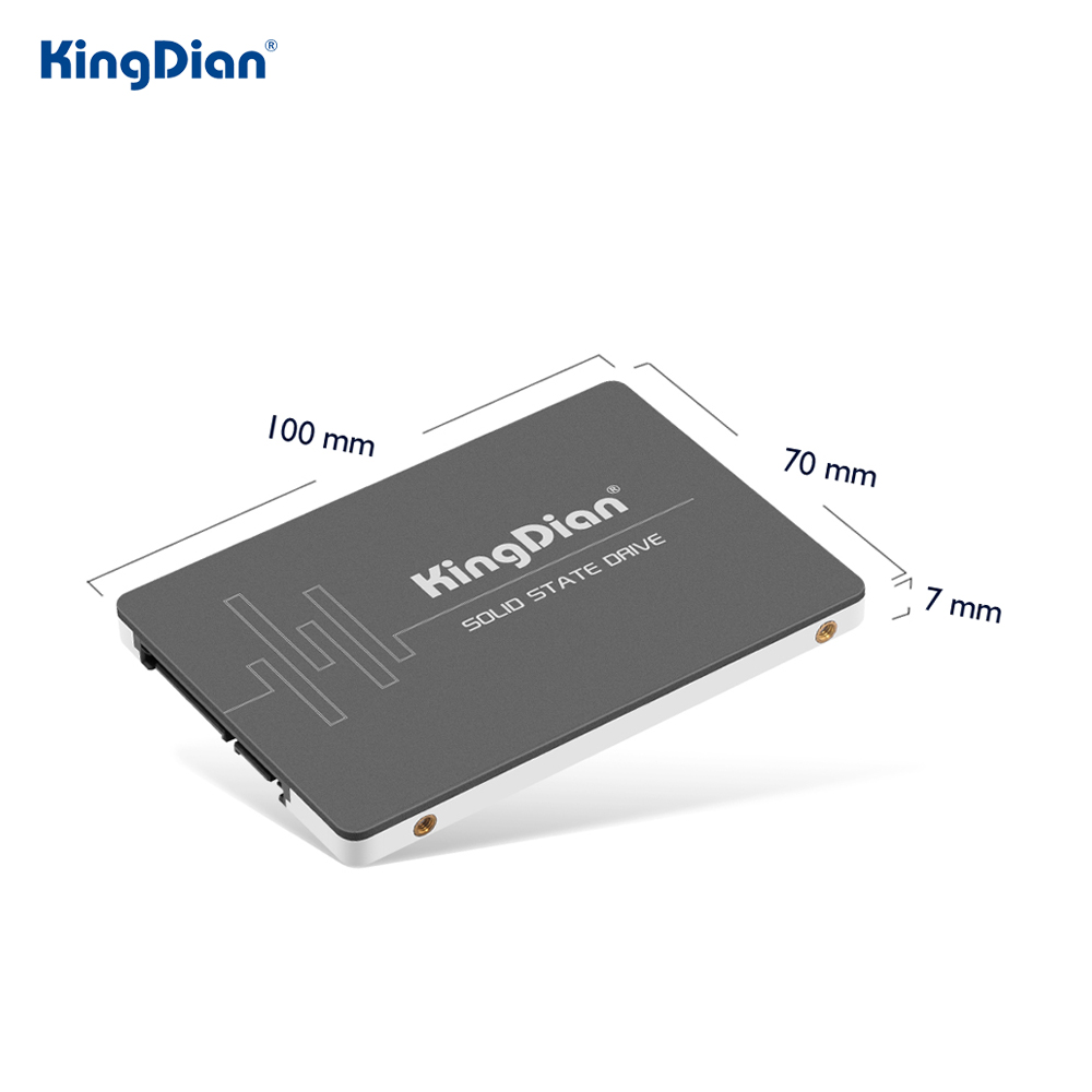 Kingdian 2.5 ssd sata 120/240/480gb 1/2tb, disco de estado sólido interno para laptop e computador desktop