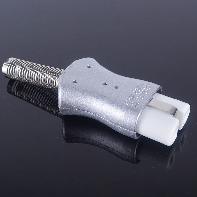 6mm IEC C8 ceramic wiring industry socket plug high temperature c7 male female Connector electric oven power outlet 35A 600V