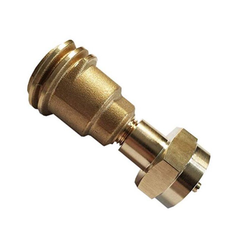 Earth Star 1LB QCC1 Connection Propane Gas Bottle Refill Adapter Camping Grill Stove Tank Coupler Connector