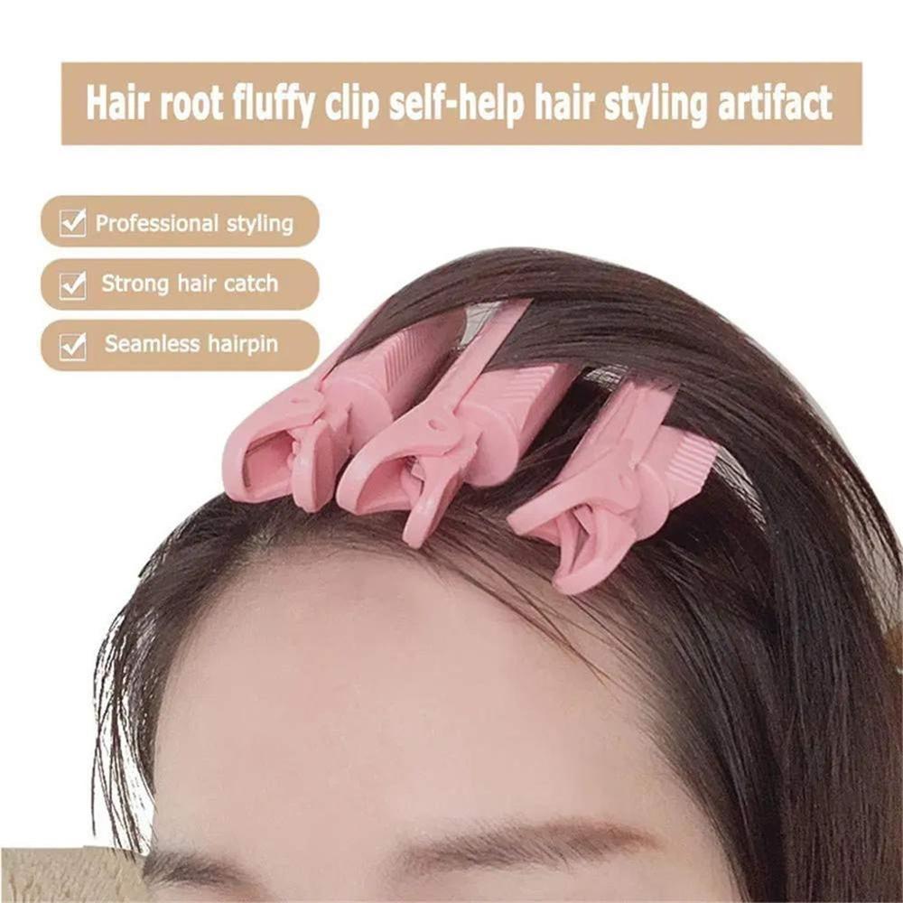 5Pcs Magic Hair Care Rollers Haar Krultang Clip Self Grip Volume Haar Krultang Clip Natuurlijk Krullend Styling Diy Tool