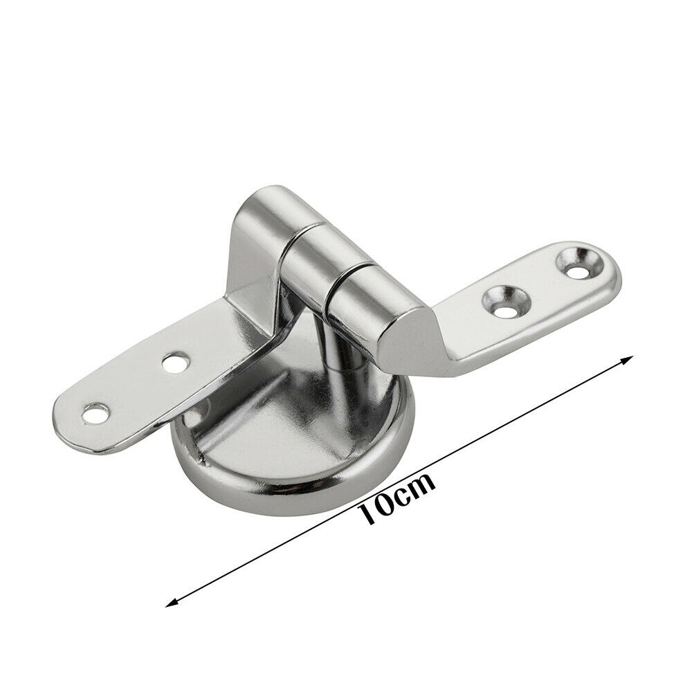 Universal Toilet Seat Hinges Stainless Steel Replacement Parts Toilet Cover Mounting Fittings Toilet Accessories For Bathroom